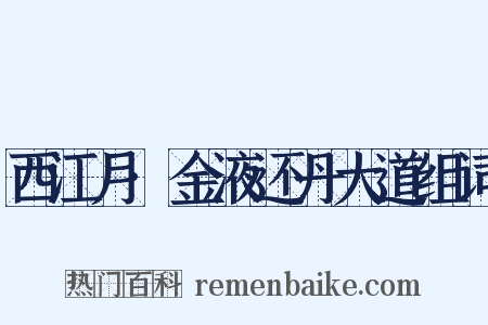 西江月·金液还丹大道组词是什么意思的图片